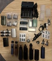 Vape Zubehör Set verschiedene Modelle und Ersatzteile
