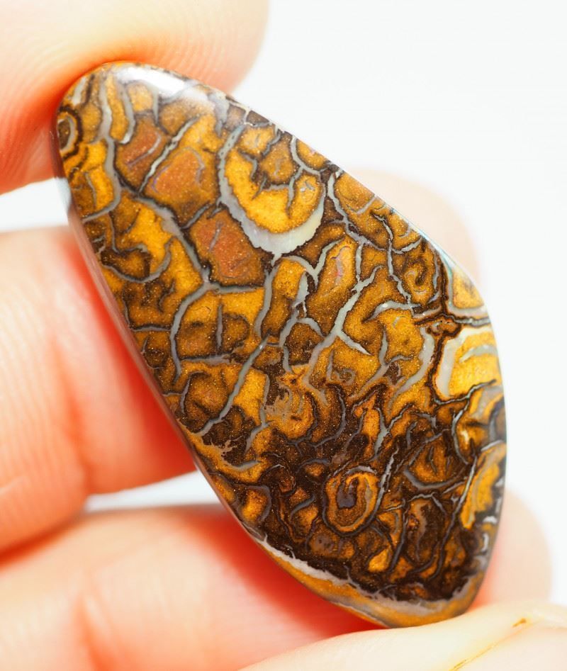 Pietre preziose: Australischer Boulder Opal 30.15Cts. – Nuovo (secondo la descrizione) da Bern venduto da Grindelwaldaus