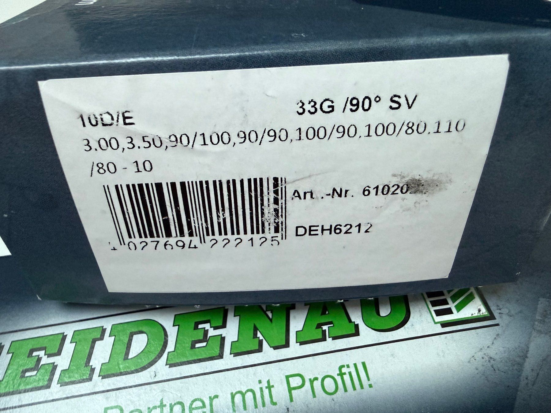 Tubi & Tubi flessibili: 2x Heidenau Schläuche 10" – Usato da Bern venduto da Garob 1