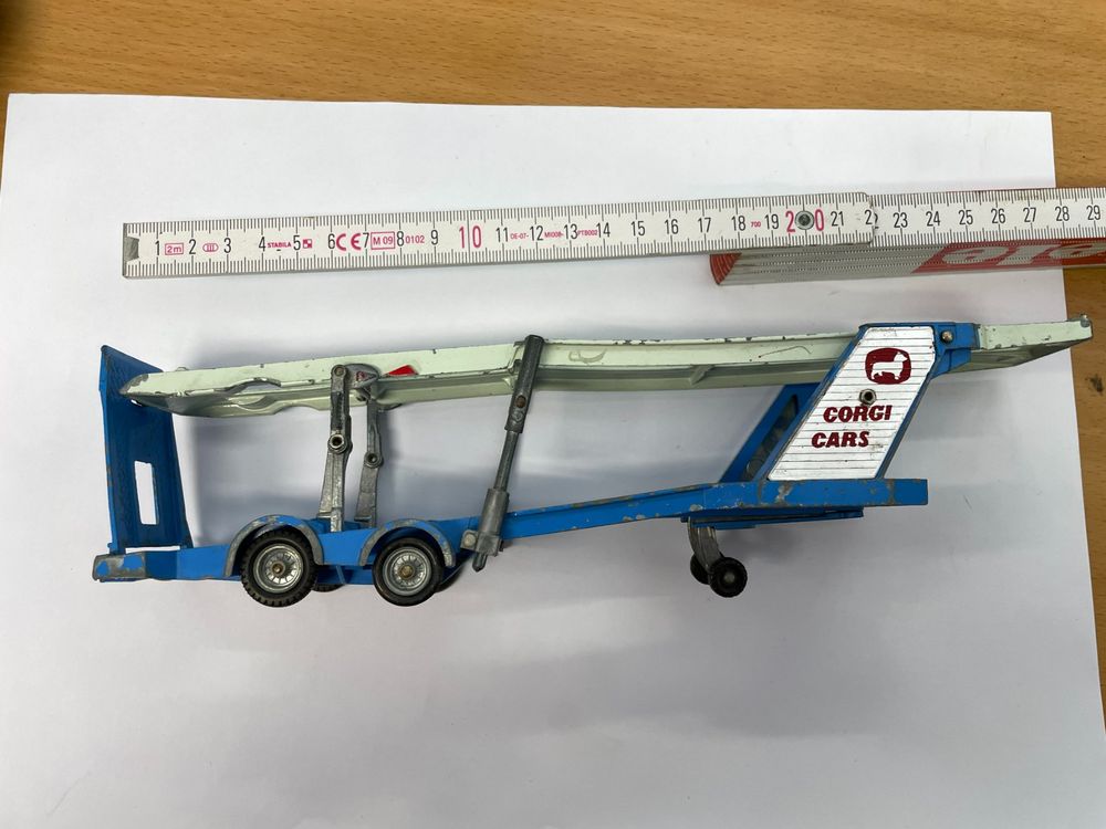 Miniature Ancienne Camion Transporteur Carrimore Mark IV - Corgi Major Toys