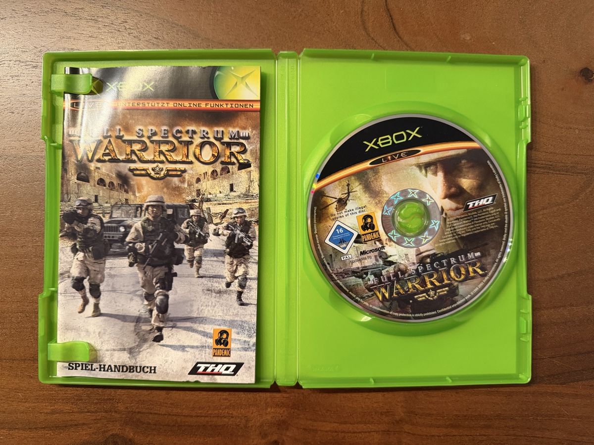 Microsoft Giochi: Full Spectrum Warrior für Xbox – Usato da Thunstetten venduto da Virus_33 1
