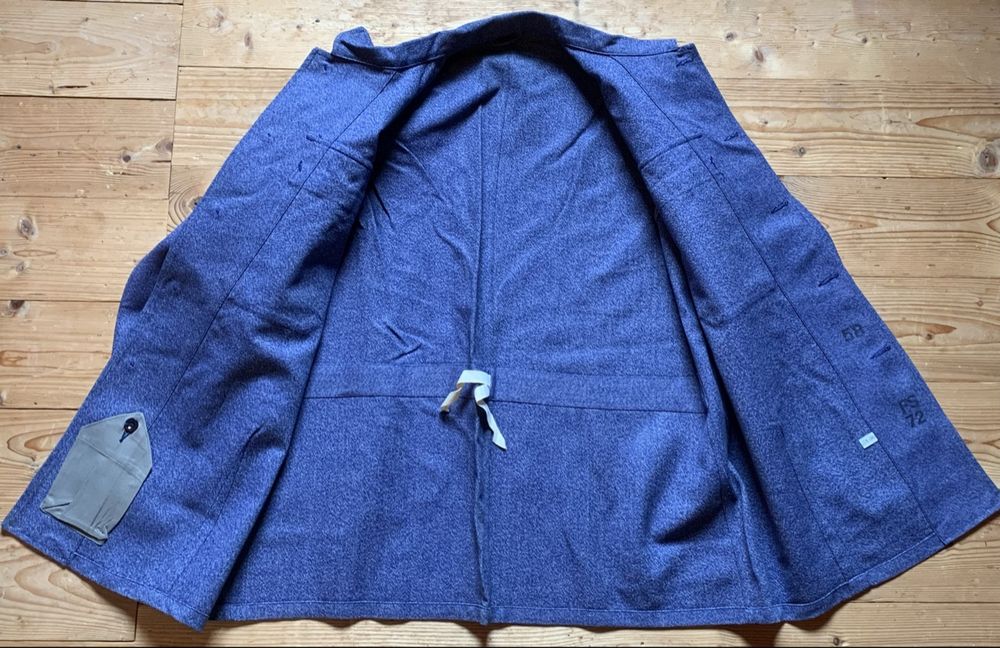Tenue Blau Jacke der CH Armee Grösse 58 2
