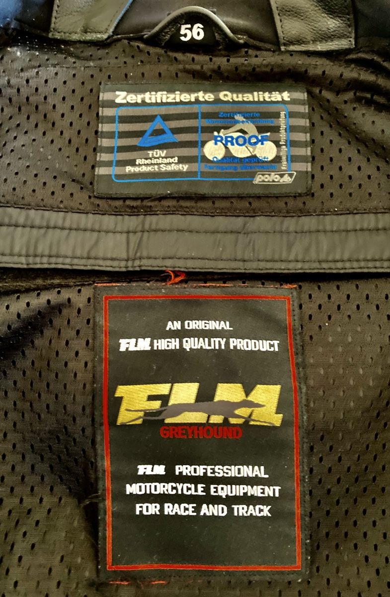 FLM Jacken: Motorradrennsportjacke FLM Greyhound – Gebraucht aus Feusisberg von Aquasphere 9