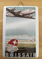 Swissair Plaquette v. Erstflug Los Angeles-ZRH November 1989