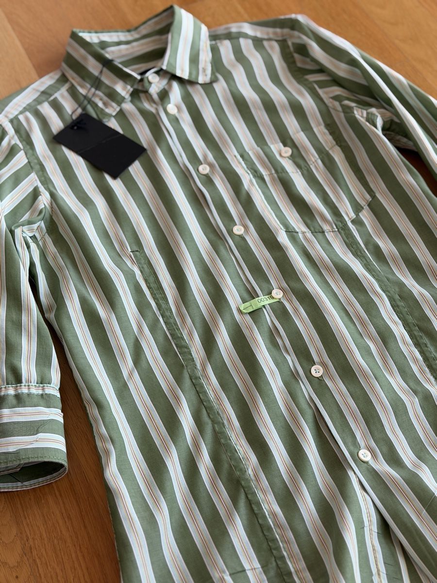 Dsquared2 Camicie: Originales Dsquared2 Shirt 3/4-Hemd gestreift - Grösse 48 – Usato da Basel venduto da trend_shop_schweiz 1