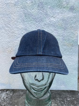 Denim Levi's 6-Panel Cap Leather Strap