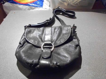 Tasche oval, schwarz, 5th Avenuz