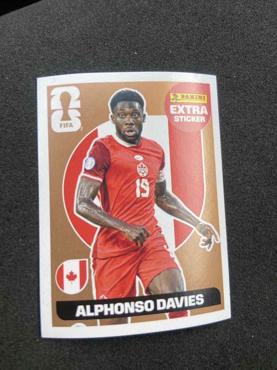 Panini Sammelbilder & Trading cards: Panini Extra Sticker Alphonso Davies Bronze – Neu (gemäss Beschreibung) aus Lotzwil von kie_t777