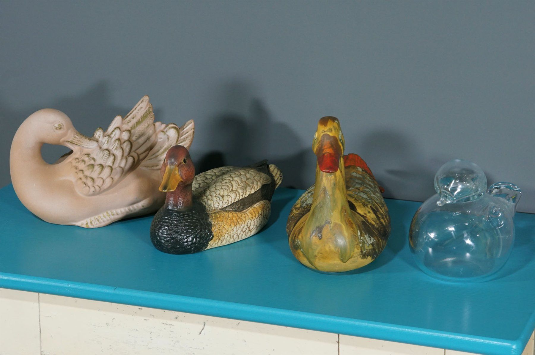 Statuette: grosse Klarglas-Ente 24cm – Usato da Meggen venduto da Brockitare 8