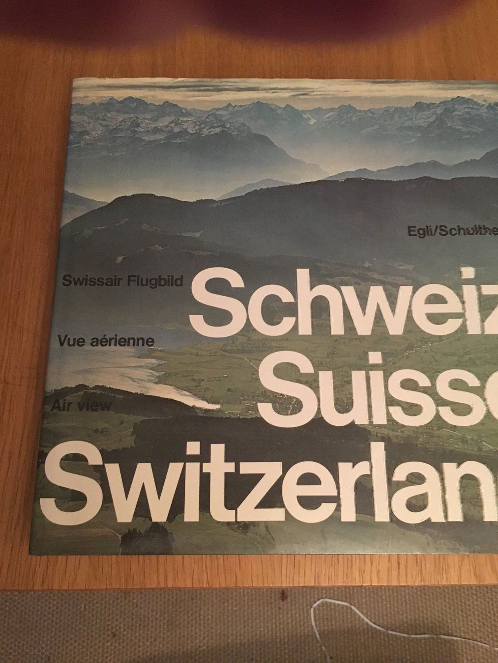 Foto & Immagini: Swissair Flugbild – Nuovo (secondo la descrizione) da Richterswil venduto da solalex