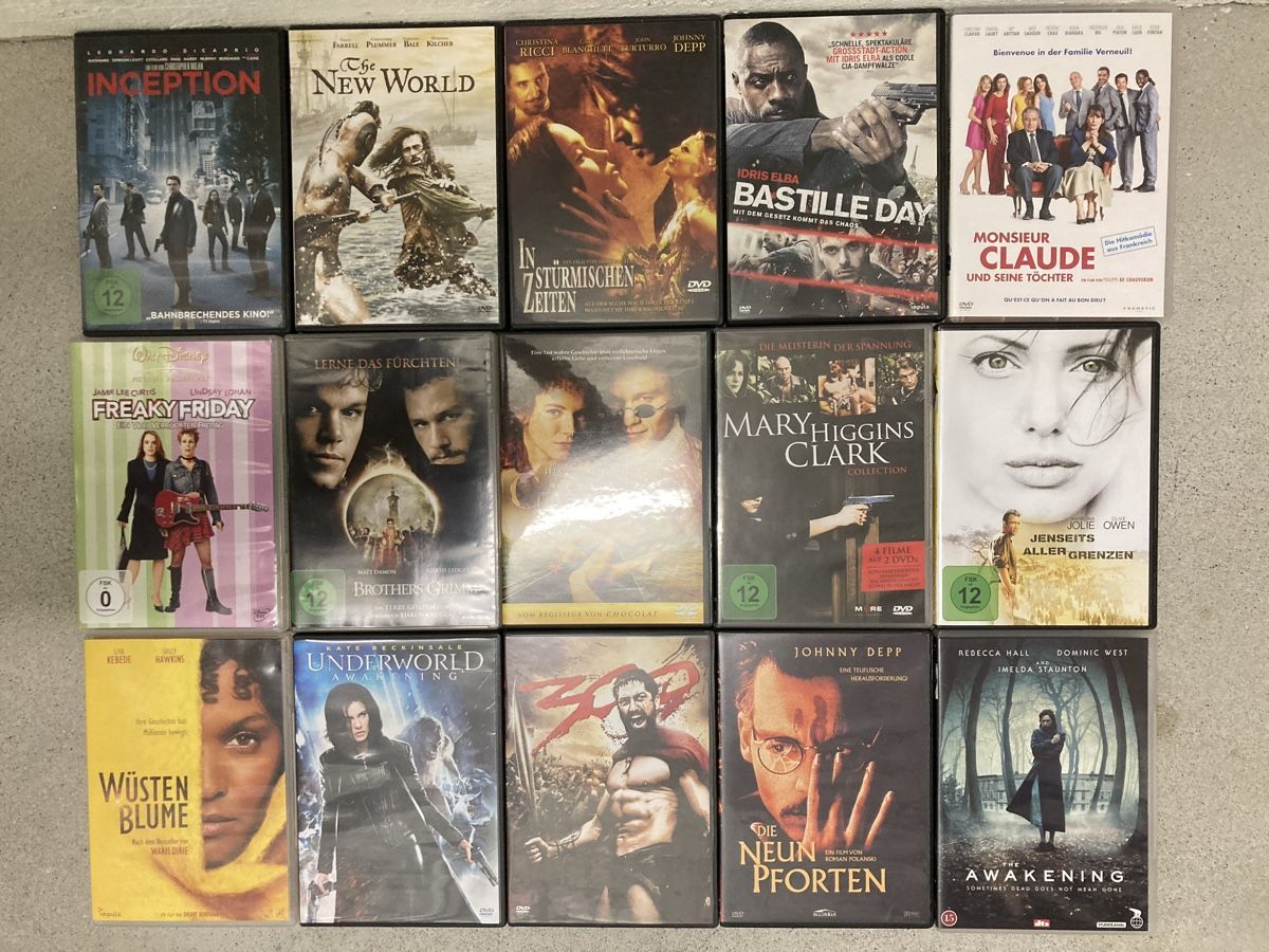 Tutti i DVDs: DVD Sammlung (58 DVDs) – Nuovo (secondo la descrizione) da Dielsdorf venduto da Chantal1988 1