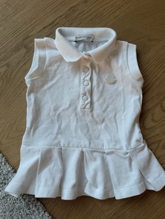 Moncler Sommer Kleid, weiss, Grösse 68, Top Zustand!