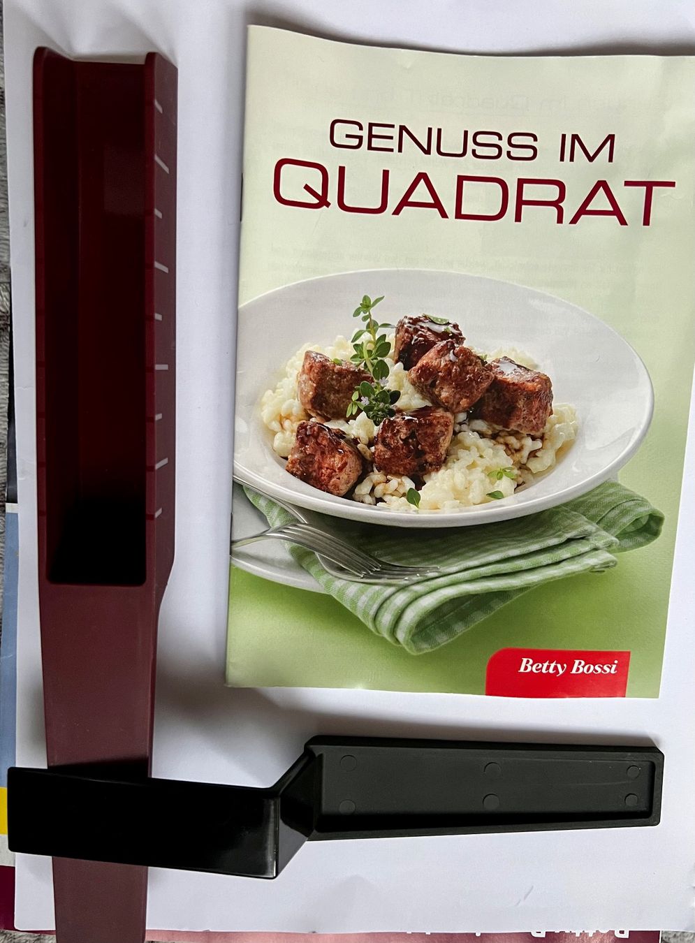 Betty Bossi Elettrodomestici da cucina: Genuss im Quadrat Betty Bossi – Nuovo (secondo la descrizione) da Wallbach venduto da 10merlin 2