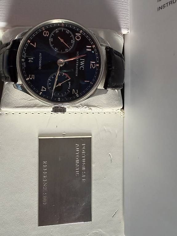 Orologi: IWC Portugieser Referenz 5001 – Usato da flurlingen venduto da meierm30 1