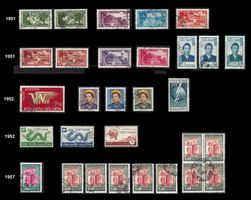 Südvietnam Briefmarken 1951-1957