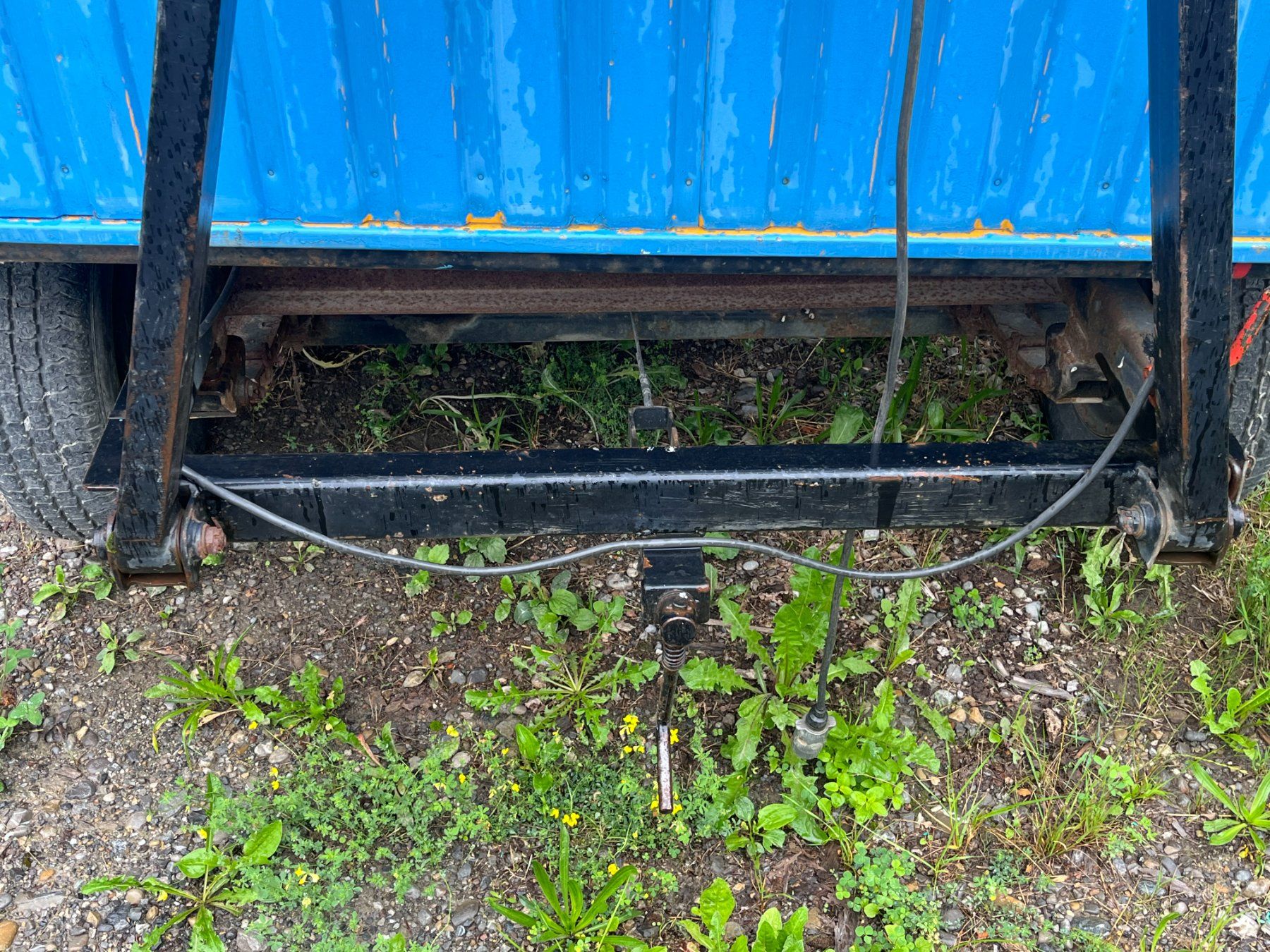 Rimorchi: Bauwagen blau – Usato da Untereggen venduto da Gust67 3