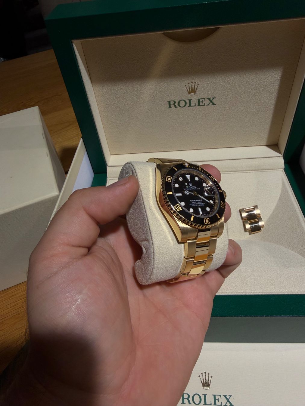 Rolex Orologi: Rolex Submariner 116618LN Gelbgold – Usato da Solothurn venduto da Eduka72 7
