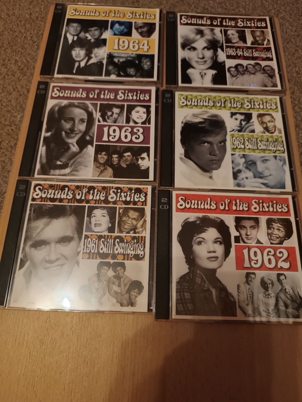CDs: Sounds of the Sixties 64 CDs – Neu (gemäss Beschreibung) aus Horn von sonjamenzi 2