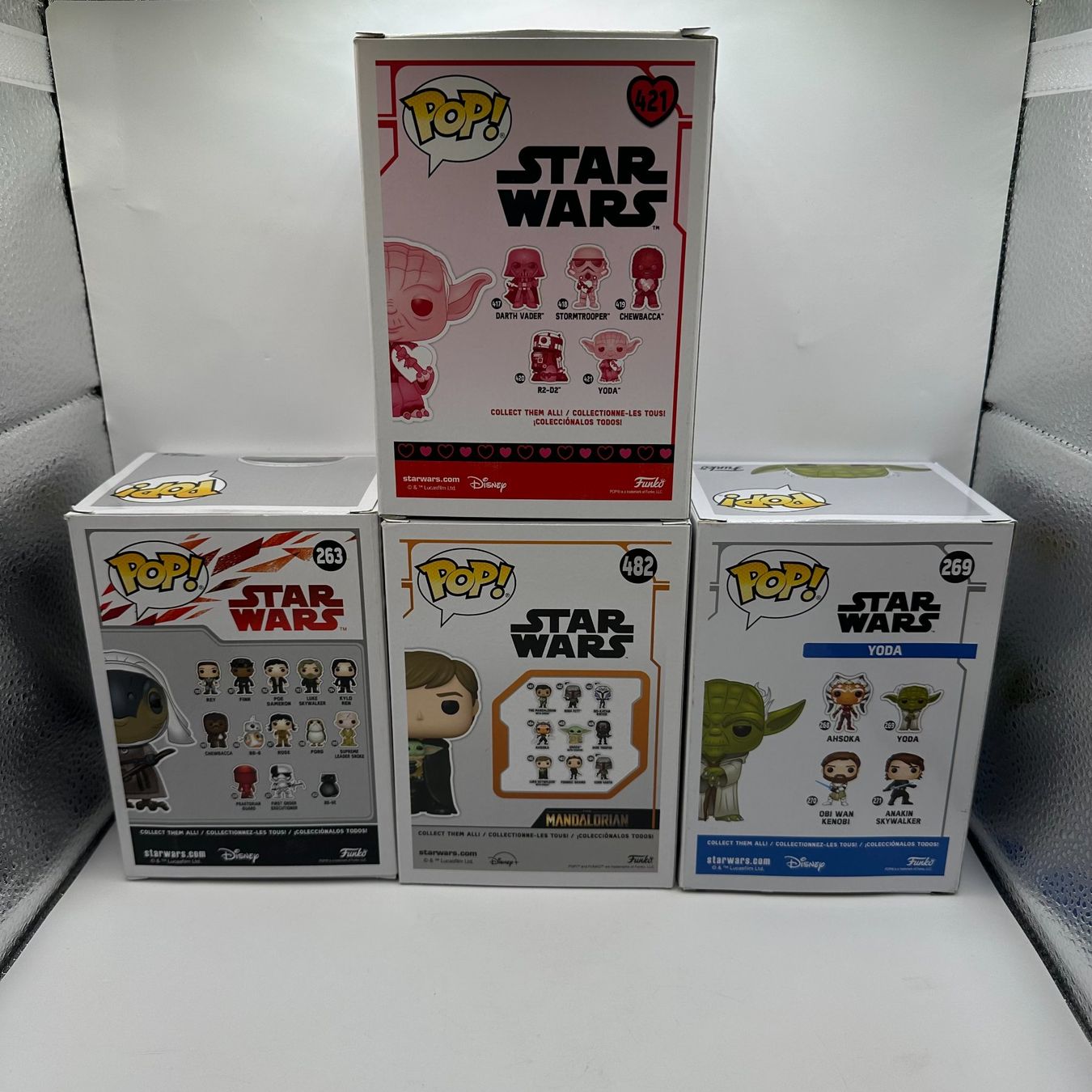 Funko Statuette: Funko Pop Star Wars 4Stk Sammlung – Usato da Düdingen venduto da Nerdworld 1