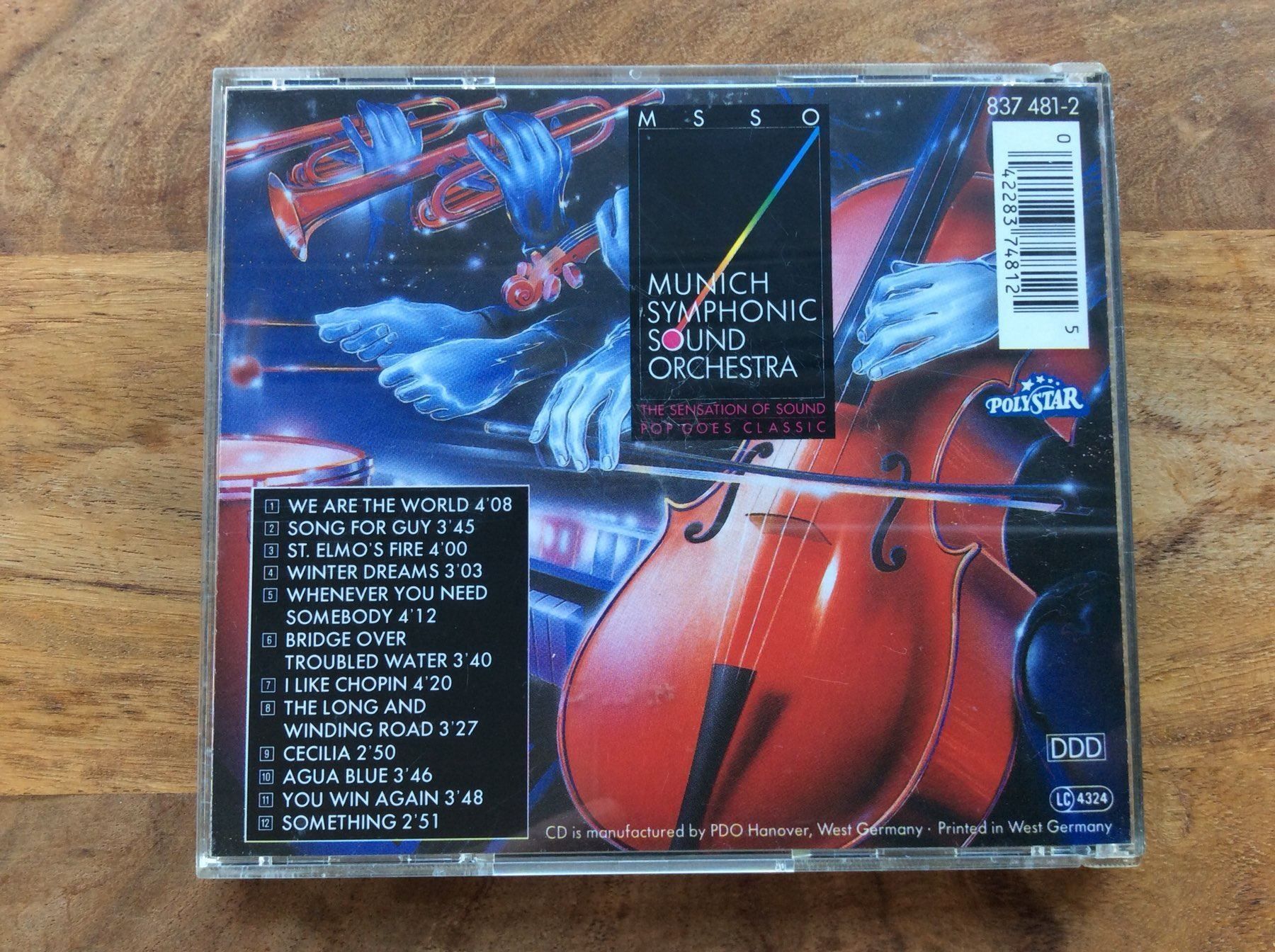 CD: MSSO Munich Symphonic Sound Orchestra – Usato da Horgen venduto da flyingpenguin2000 2