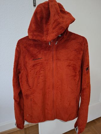 Polaire Mammut avec capuche orange 