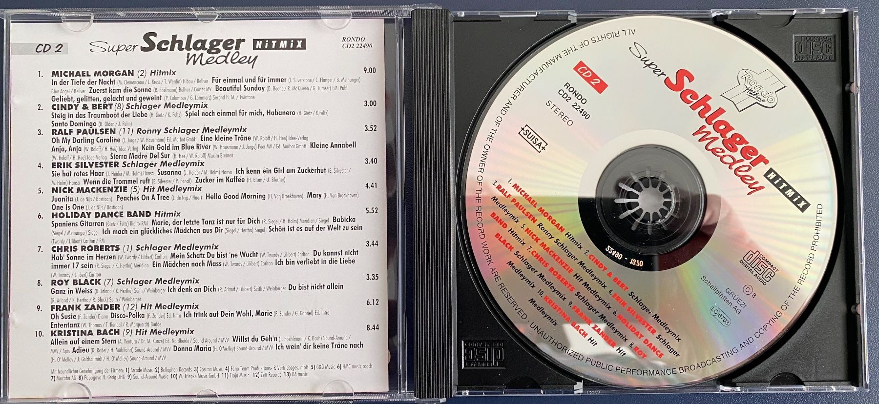 CD: Super Schlager Medley Hitmix - 3CD Box - Sommerhits – Usato da Rain venduto da sempach2 6
