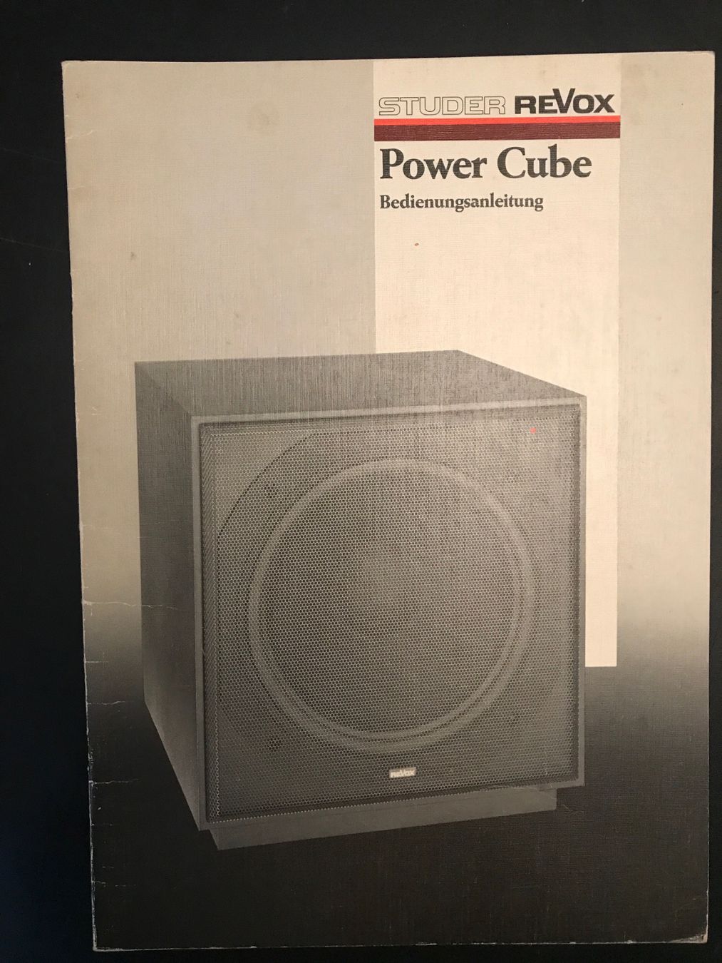 Revox Amplificatori: Revox Power Cube, Bedienungsanleitung – Usato da Russikon venduto da Pshalom