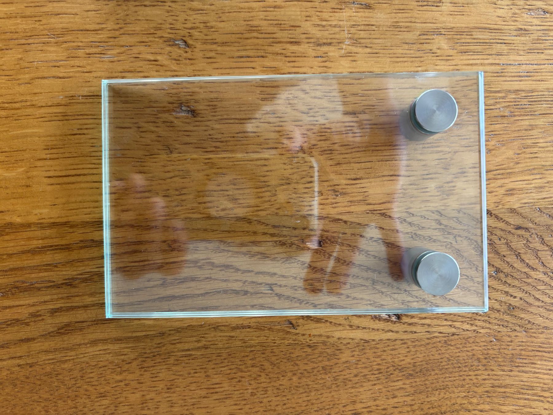 Insegne: 4x Glas Schild, variabel einsetzbar, Top Zustand! – Usato da Rämismühle venduto da daenu.g 1