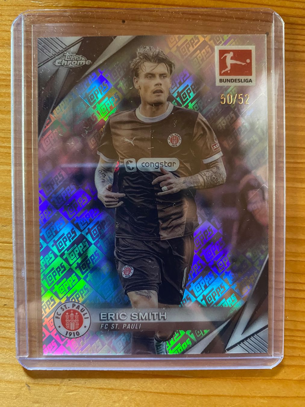 Topps Carte collezionabili: Topps Chrome Bundesliga 24/25 Eric Smith /52 – Nuovo (secondo la descrizione) da Zürich venduto da BVBWINNER