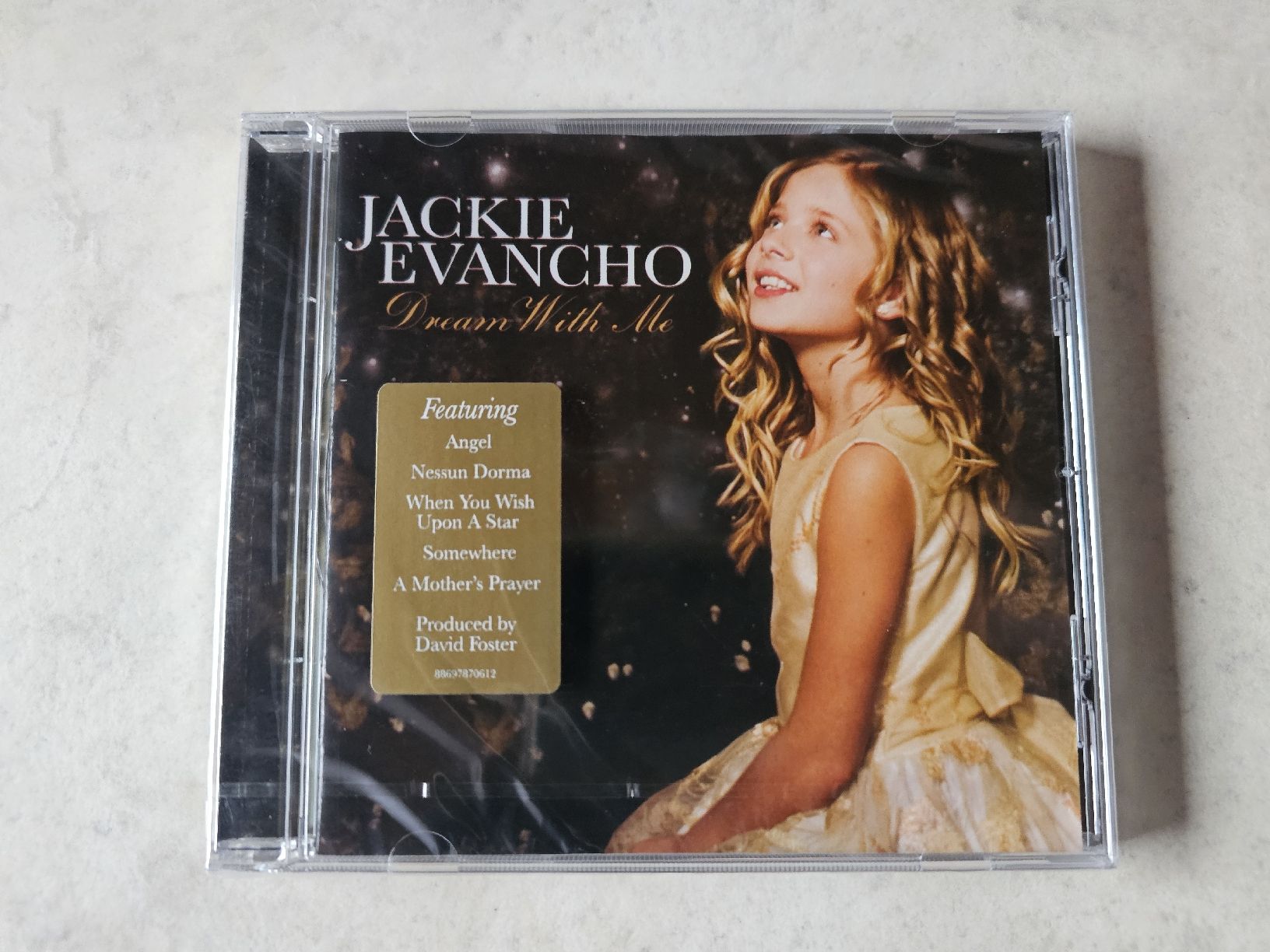 CD: Jackie Evancho  -  Dream With Me  /  Fabrikneu – Nuovo e nell'imballaggio originale da Schneisingen venduto da backstore24