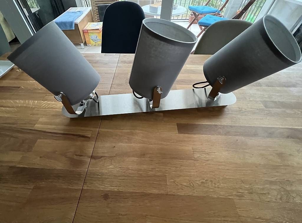 Lampadari & plafoniere: Moderne graue Deckenlampe,  3x E27 – Usato da Kloten venduto da Cer0 2