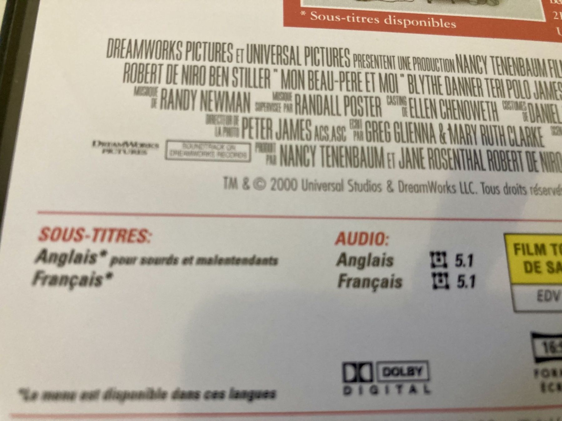 Alle DVDs: Mon beau-père et moi - De Niro, Ben Stiller – Gebraucht aus Neuchâtel von Rougesky 2