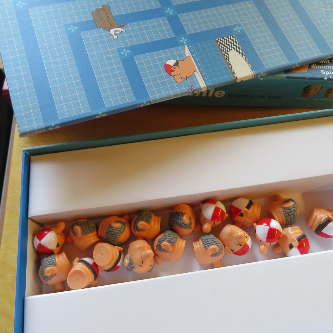 Giochi: Loriot - Mühle - Herren im Bad - Brettspiel – Usato da Sirnach venduto da Pepeballoni 1