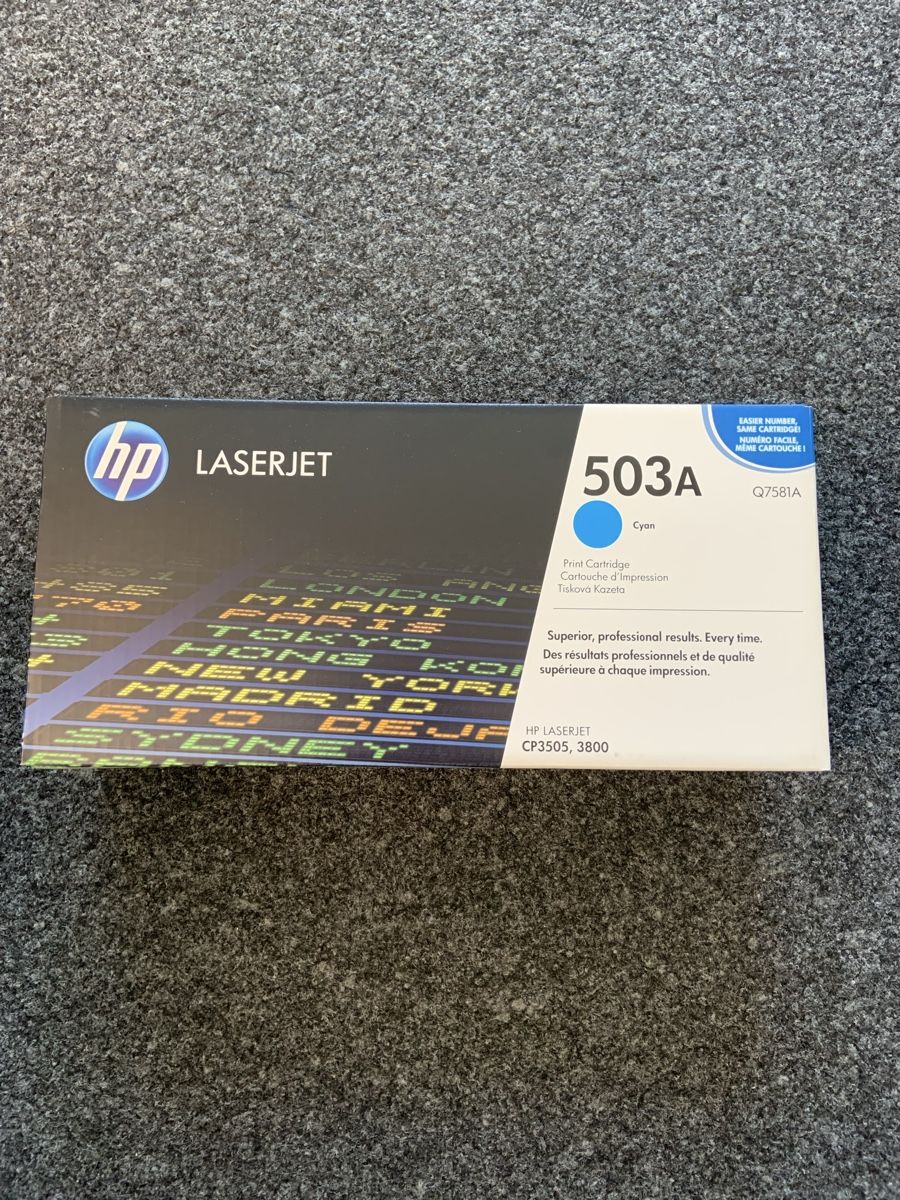 Hewlett Packard Druckerpatronen & Toner: Original HP Q7583A 503A Toner Magenta – Neu (gemäss Beschreibung) aus Elgg von dan_f8gv