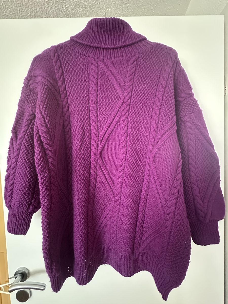 Maglioni & Felpe: Damen Rollkragenpullover violett selber gestricken – Nuovo (secondo la descrizione) da St. Gallen venduto da maivilisa