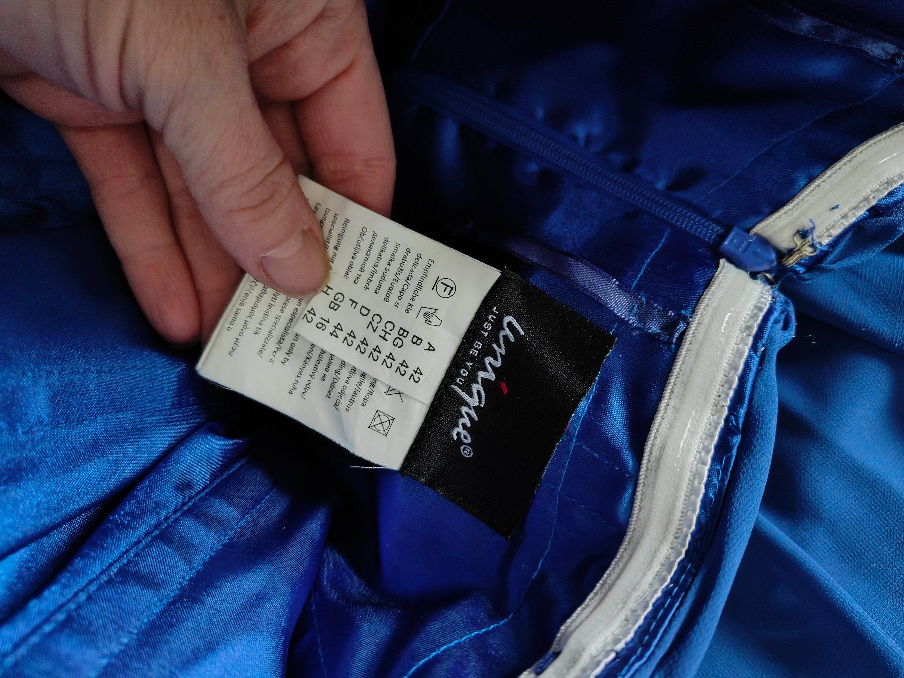 Vestiti: Abendkleid royalblau – Usato da Zweidlen venduto da row2004 1