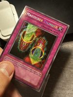 Yu-Gi-Oh Karte Magischer Zylinder LON-G104 guter Zustand