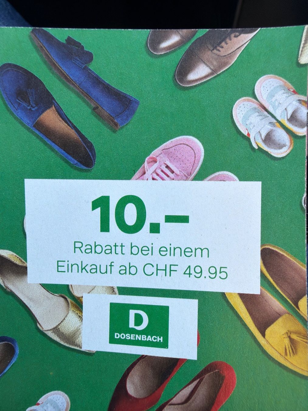 Coop Sammelmarken & -punkte: 15 sfr rabatt Dosenbach – Neu und originalverpackt aus Gurmels von SwissSpot