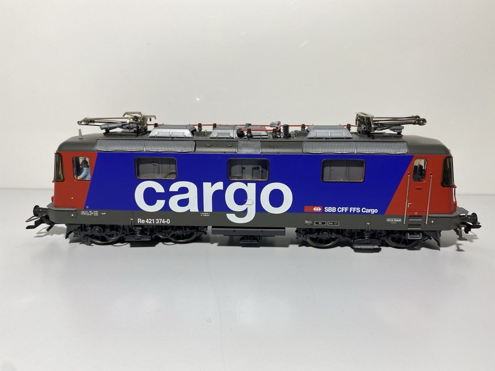 Märklin H0 SBB Cargo Lok Re 421 374-0 Digital u. Sound (Neu (gemäss ...