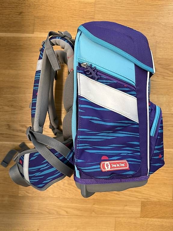 Step by Step Borse & Zaini: Step by Step Schulthek blau violett – Usato da Pfungen venduto da Mafo88 3