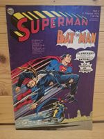Superman & Batman Comic Heft Nr.4, 1974, Gutem Zustand!