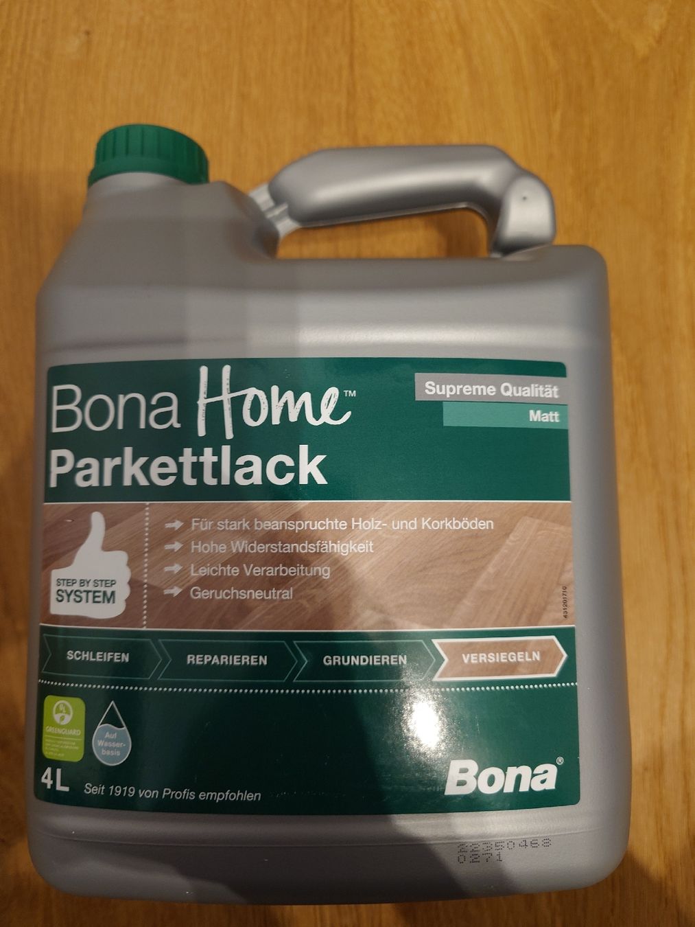 Colori: Bona Parkettlack Matt Supreme – Nuovo (secondo la descrizione) da Flüh venduto da HasanTz 1