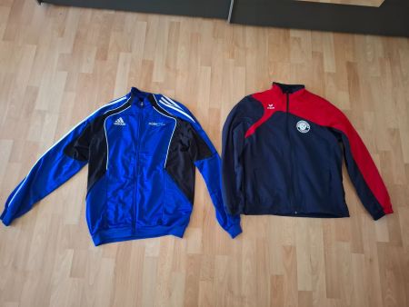 8x Sportjacke/T-Shirts (Adidas, Asics, Erima)