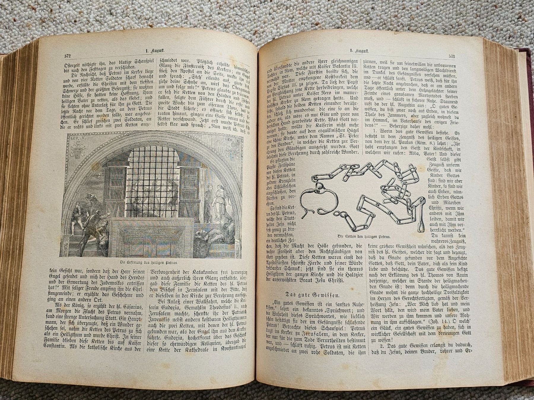 Bücher: Buch - Leben der Heiligen (1883) – Gebraucht aus Rickenbach SO von tahitian 6