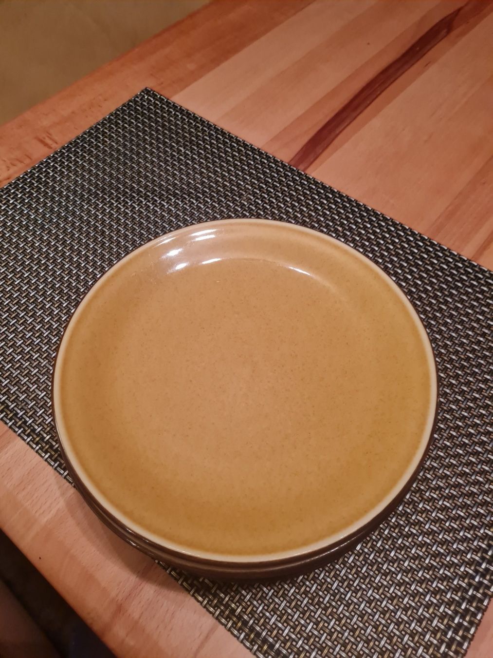 Rössler Piatti: Rössler senffarbene 6  Dessertteller – Usato da Münsingen venduto da Cuci31 3
