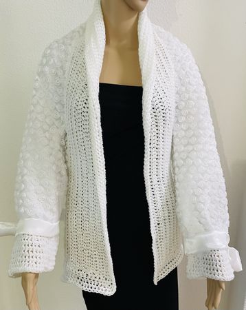 Jacke Withe Rose Neu