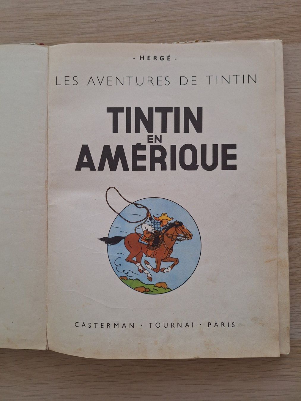 Comics: TINTIN en Amérique / B7 – Gebraucht aus Nyon von beny13 2
