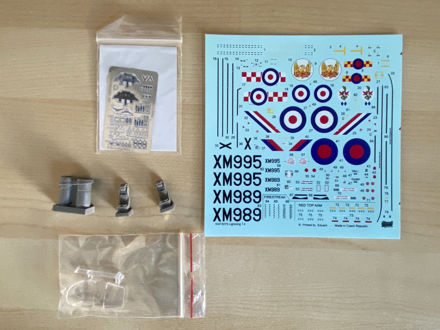Kit di modellismo & Modellini statici: Modell 1:72 - Lightning T.Mk.4 von Sword – Nuovo (secondo la descrizione) da Koppigen venduto da F4Fan 3