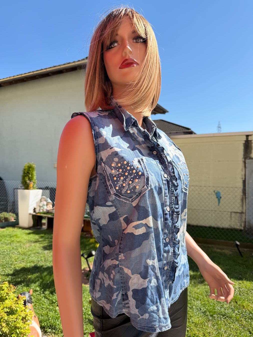Camicette: Jeansweste Bluse-  Gr. S - Original – Usato da Cugnasco venduto da tizianaq 1