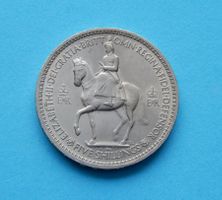 Münze Grossbritannien 5 Shilling 1953